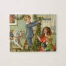 Search for vintage christmas puzzles Children