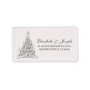 Search for fairy return address labels castle