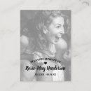 Search for in loving memory business cards Memorial