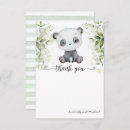Search for panda thank you cards Gender neutral
