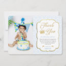 Search for prince thank you cards Baby boy