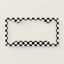 Search for black and white checkered plates Abstract