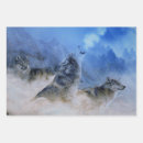 Search for wolf wrapping paper Wolves