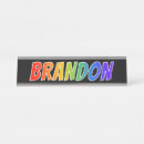 Search for rainbow name plates Fun