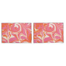Search for pink orange pillowcases Retro