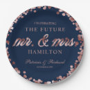 Search for rose gold paper plates Calligraphy