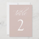 Search for minimalist wedding table cards Chic
