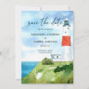 Search for lighthouse save the dates Coastal
