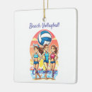 Search for beach volleyball ornaments Sports