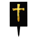 Search for christian cake toppers Gold