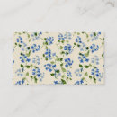 Search for forget me not business cards Beautiful
