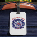Search for firefighter luggage tags Volunteer
