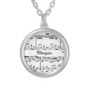Search for music note necklaces Band