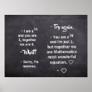 Search for funny classroom posters Numbers