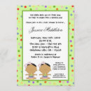Search for african american twins baby shower invitations Black