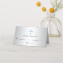 Search for christening place cards Blue