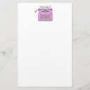 Search for retro stationery paper typewriter