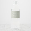 Search for green water bottle labels Minimalist
