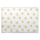 Search for snowflake placemats Gold