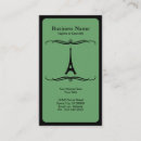 Search for eiffel tower business cards Agent