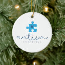 Search for autism ornaments Support