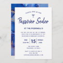 Search for passover seder invitations Blue