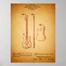 Search for bass guitar art Vintage