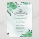 Search for mint green quinceanera invitations 15th birthday
