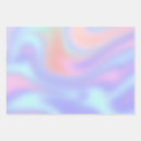 Search for holographic wrapping paper Rainbow