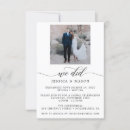 Search for we did it invitations Eloped