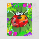Search for ladybug postcards colorful