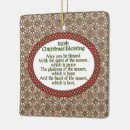 Search for irish blessing ornaments Green