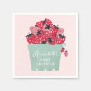 Search for strawberry napkins Baby shower