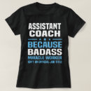 Search for assistant coach tshirts Job