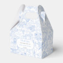 Search for toile favor boxes Chinoiserie