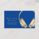 Search for sound engineer business cards Elegant