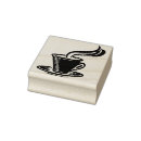 Search for coffee cup rubber stamps Cafe