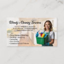 Search for vacuum cleaner business cards Maid service