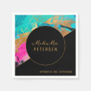 Search for black and white abstract napkins Hand painted