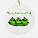 Search for peas in a pod ornaments Triplets