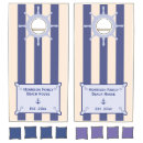 Search for nautical cornhole sets Last name monogram