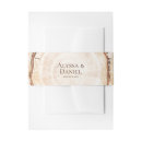 Search for rustic wedding invitation belly bands Wood