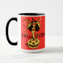 Search for vintage halloween mugs Trick or treat