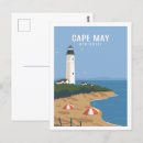 Search for cape may postcards Illustration