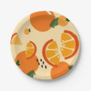 Search for orange fruit plates Birthday party
