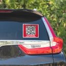 Search for qr code bumper stickers Marketing