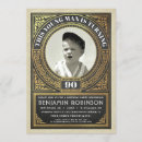 Search for 90th photo birthday invitations Retro