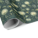 Search for dandelion wrapping paper Green