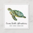 Search for turtle business cards Nautical