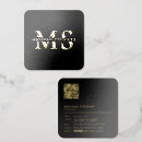 Search for matte black business cards Black and gold